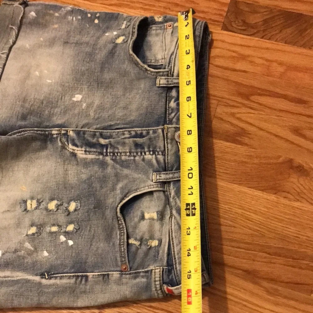 SALE NWT Anthropologie Pilcro Slim Denim Shorts size 29 - Picture 8 of 15